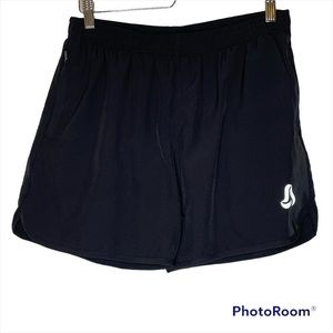 Silkworld NWT Men’s Swim Shorts Mesh Liner Zip Pocket Black Sz.Small